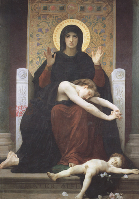 Adolphe William Bouguereau Vierge consolatrice (mk26)